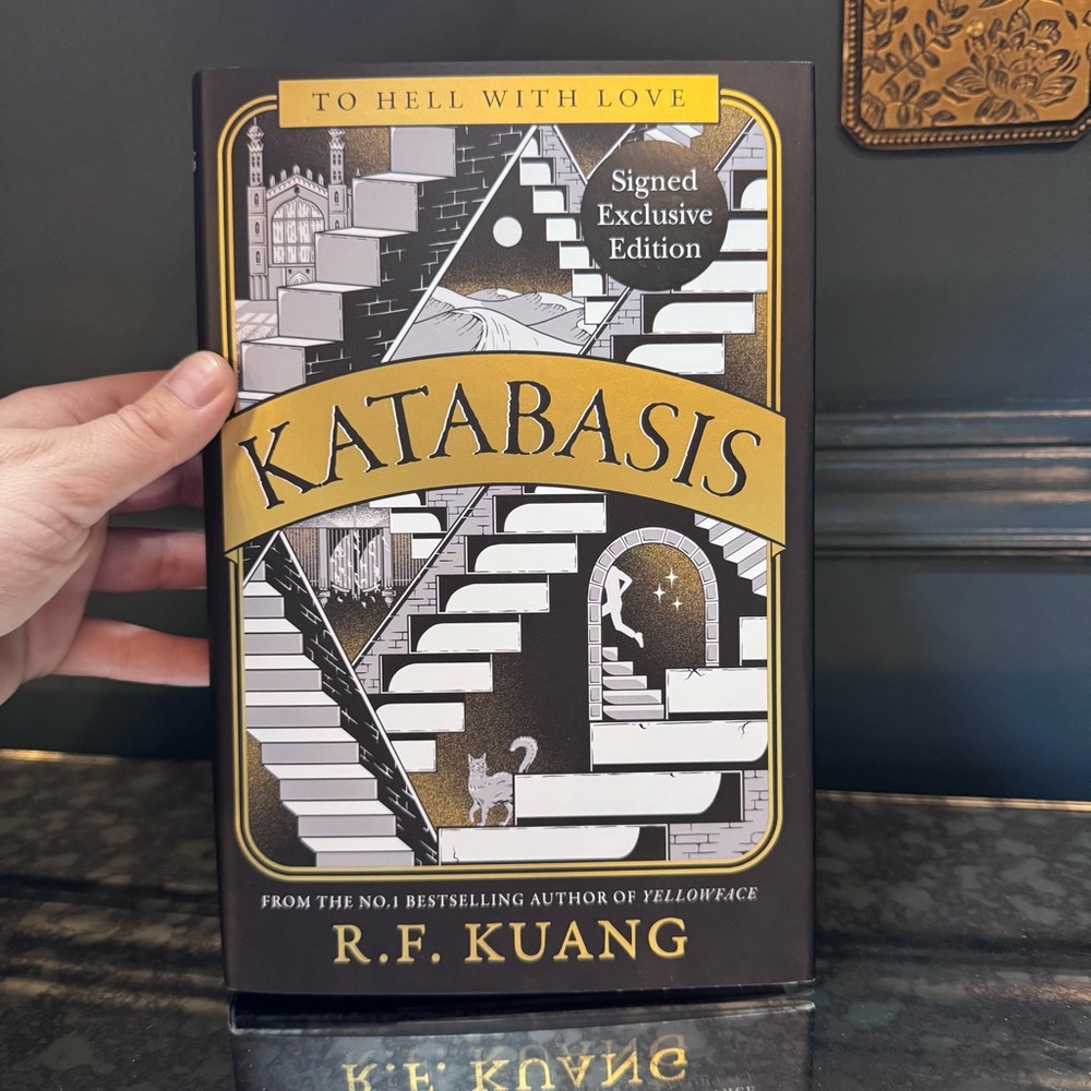 Waterstones UK Katabasis by R F Kuang